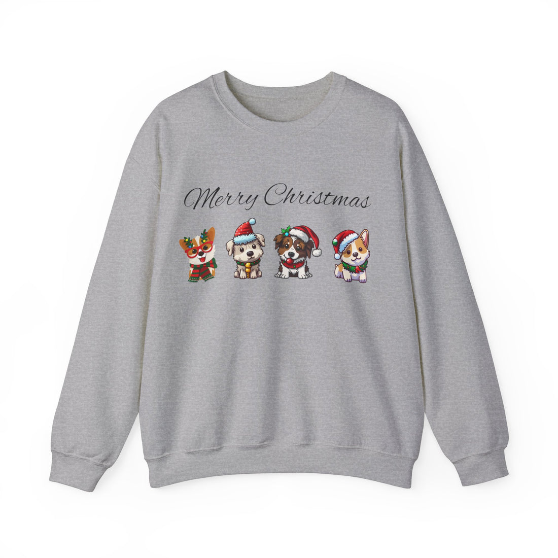 Merry Christmas Corgi Dog Lover Sweatshirt