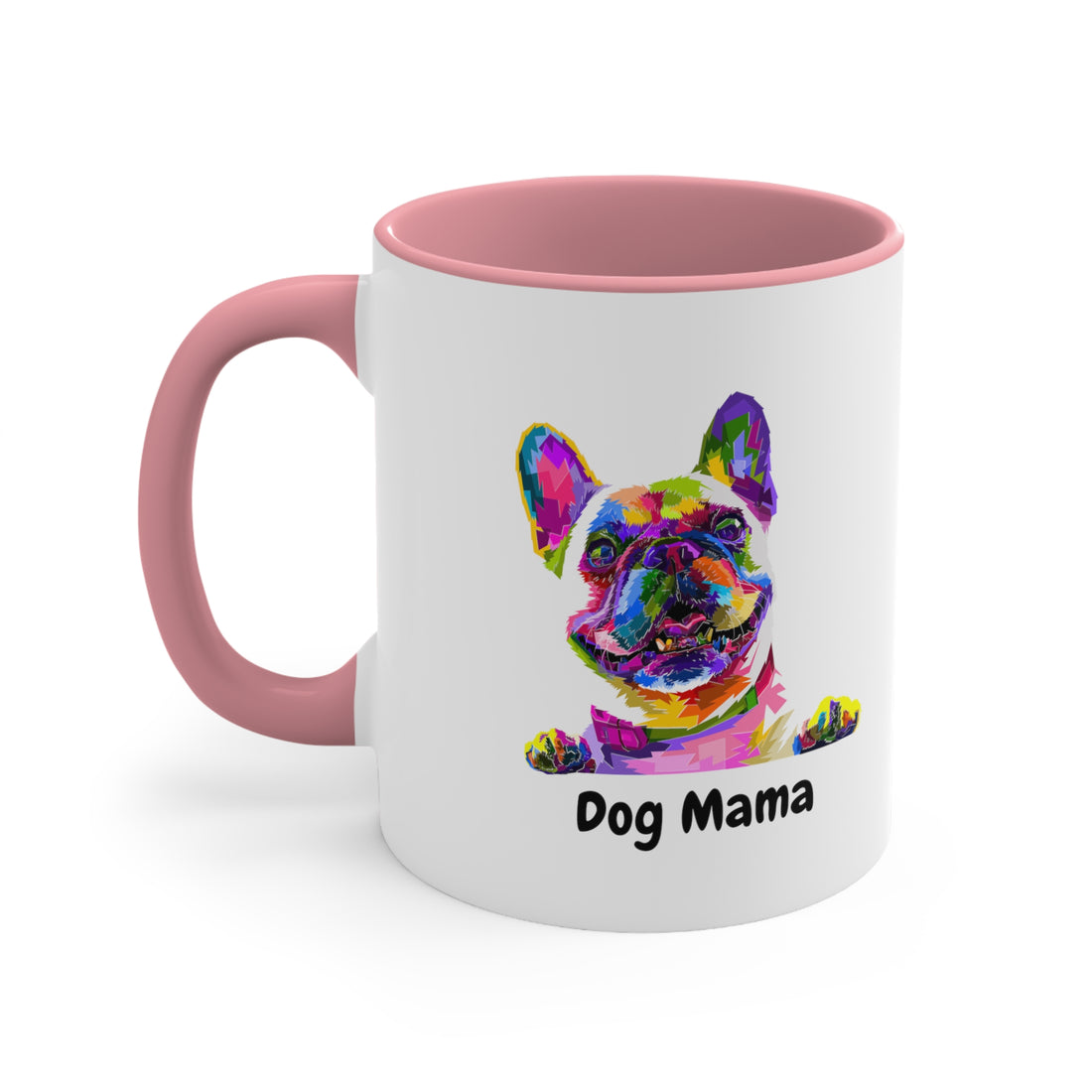 Custom Frenchie Mug Ceramic Coffee Mug, 11oz Multi Colors