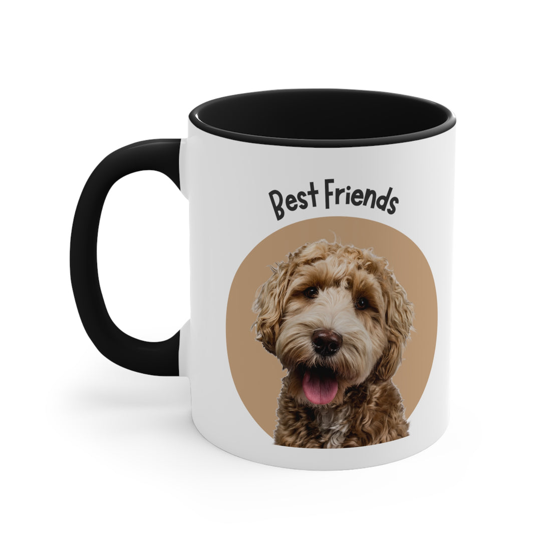 Doodle Best Friends Coffee Mug, 11oz Multi Colors Classic Style Dog Lover Gifts Special Dog Gifts Holiday Gifts Printify