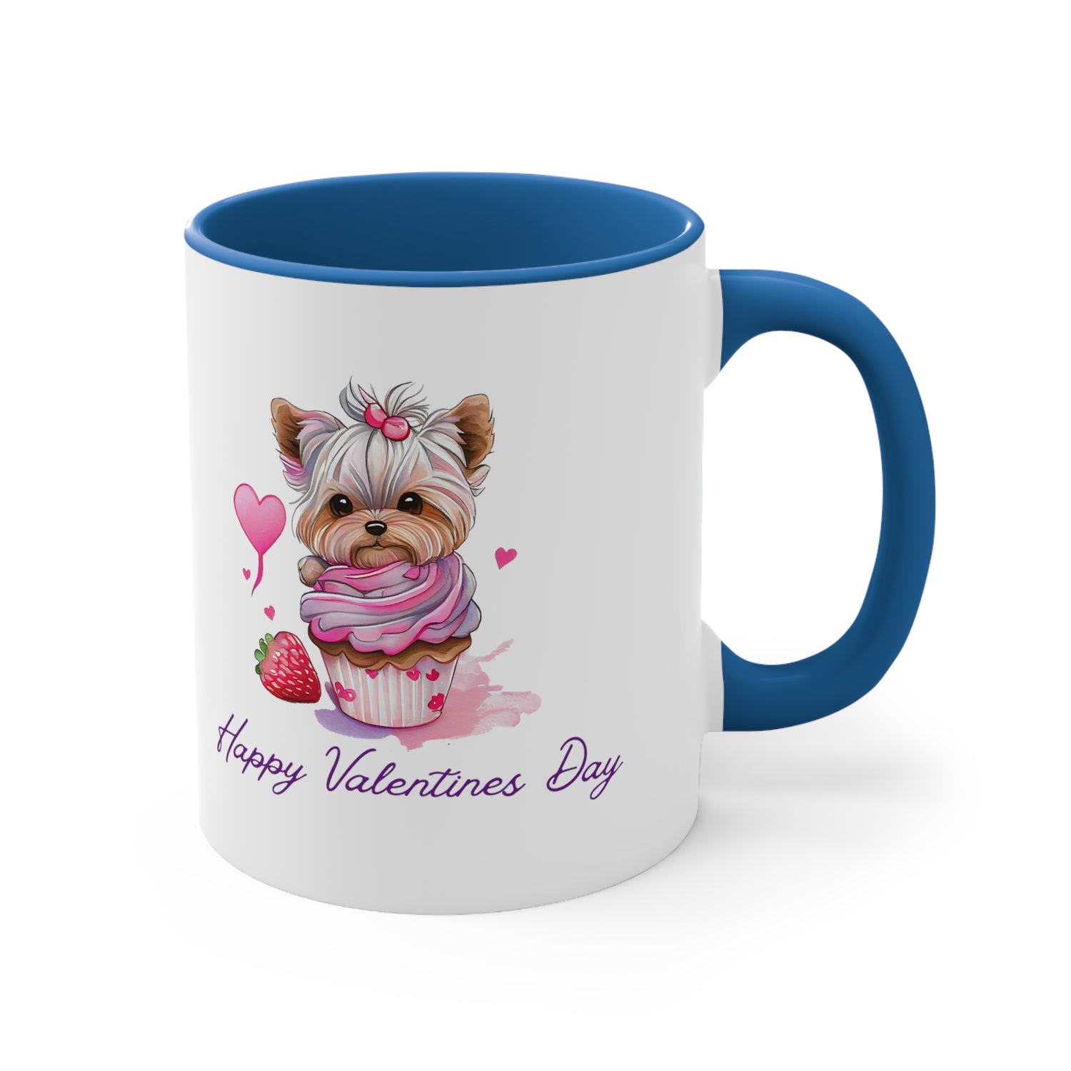 Happy Valentines Day Corgi Coffee Mug, 11oz Multi Colors