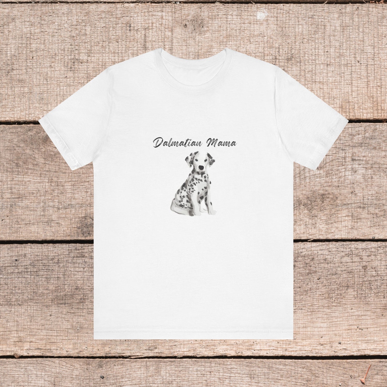 Dalmatian Dog Lover T-shirt on Comfy Bella+Canvas Style Women&