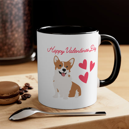 Cute Corgi  Valentines Day Coffee Mug