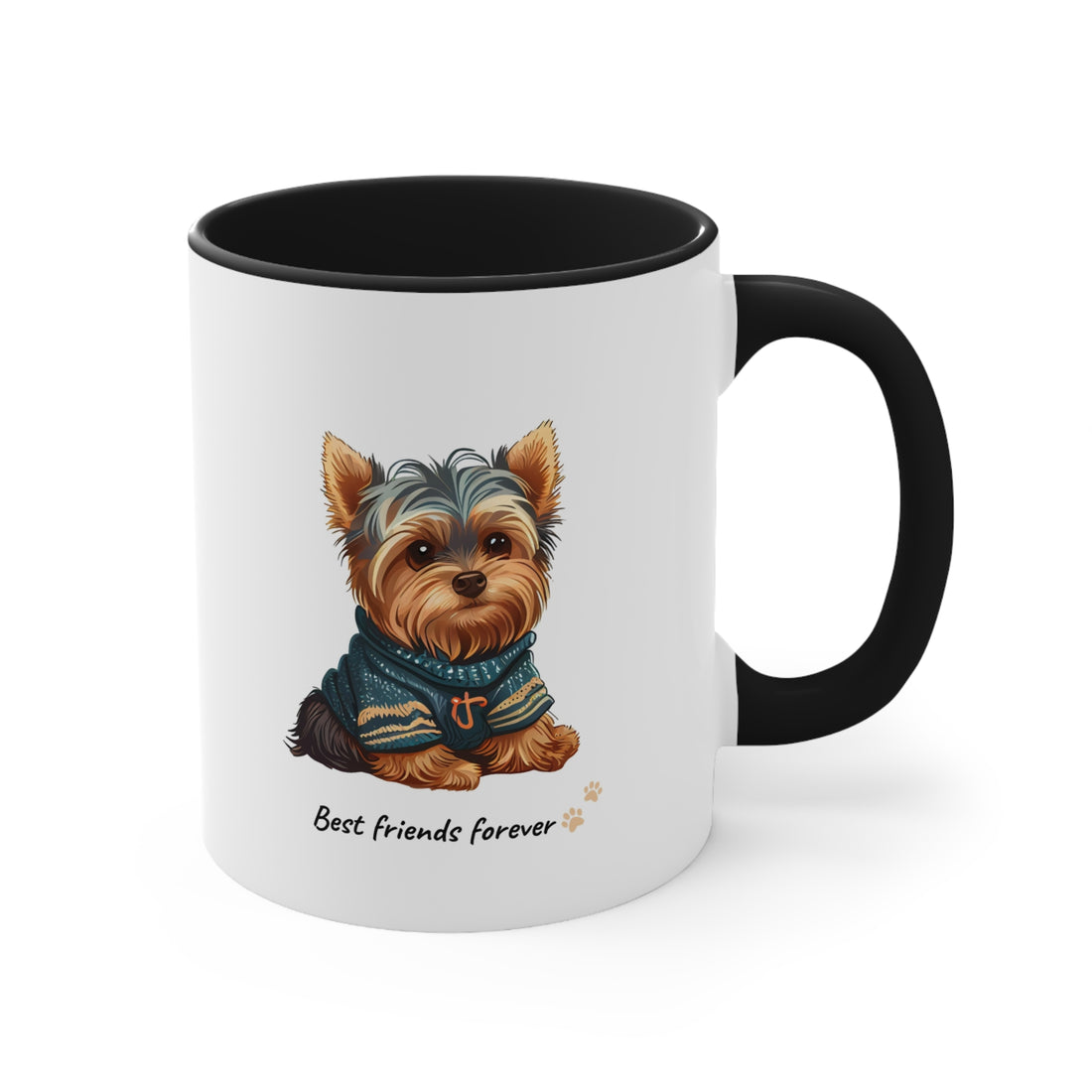 Special Mug Best Friends Forever Accent Coffee Mug, 11oz Gifts for Dog Lovers Pet Owners Coffee Mug Gifts Holiday Gifts Printify