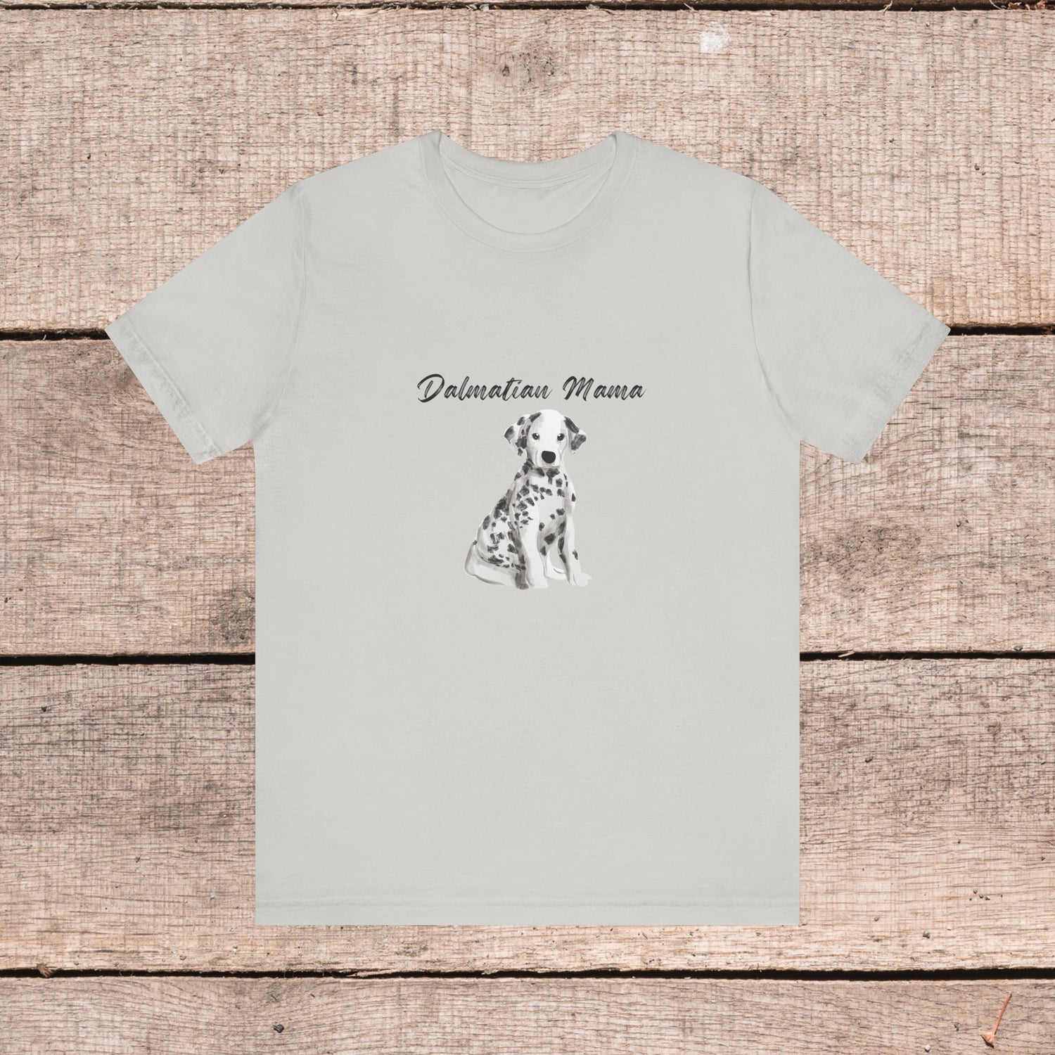 Dalmatian Dog Lover T-shirt on Comfy Bella+Canvas Style Women&