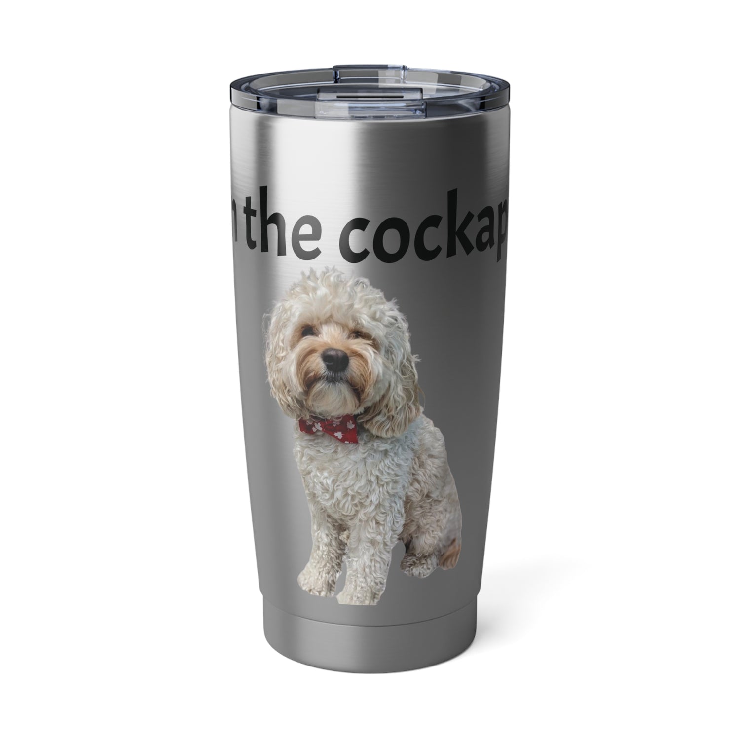 Personalize Your 20oz Stainless Steel Dog Tumbler - Featuring Your Furry Friend | Perfect Gift for Dog Moms &amp; Pet Lovers