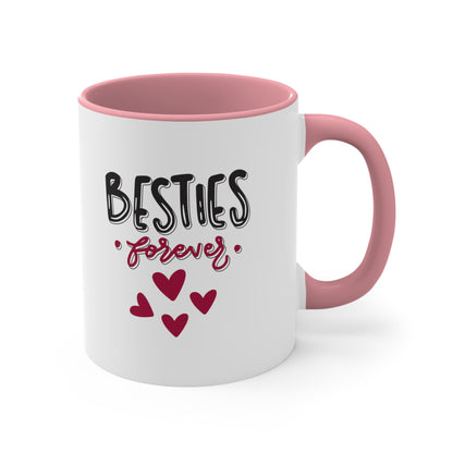 Besties Forever Custom Coffee Mug 11oz Gifts for Best Friends