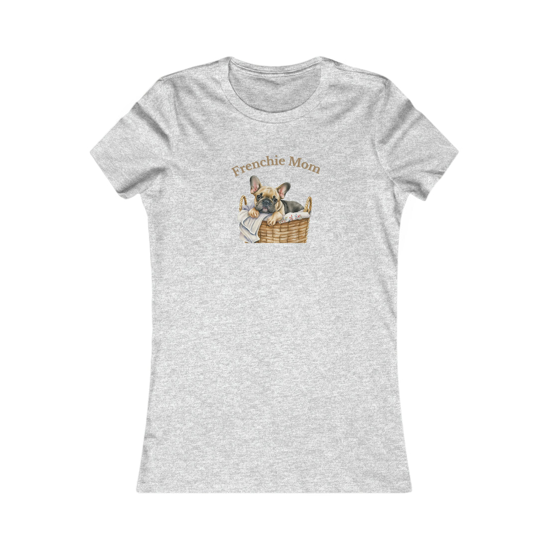 Frenchie Lover Womens Tshirt  Comfy Bella+Canvas Style