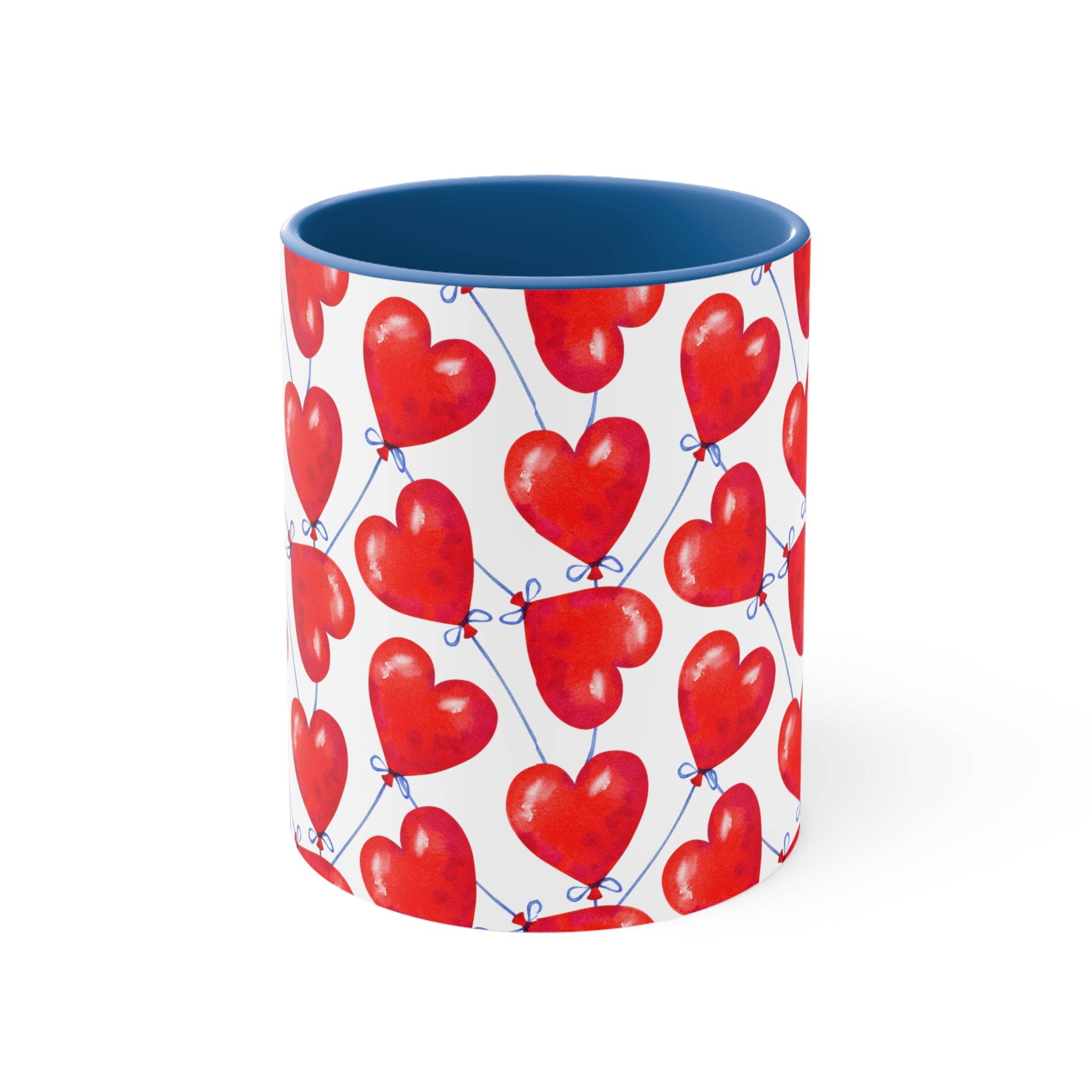 Happy Hearts Custom Coffee Mug 11oz