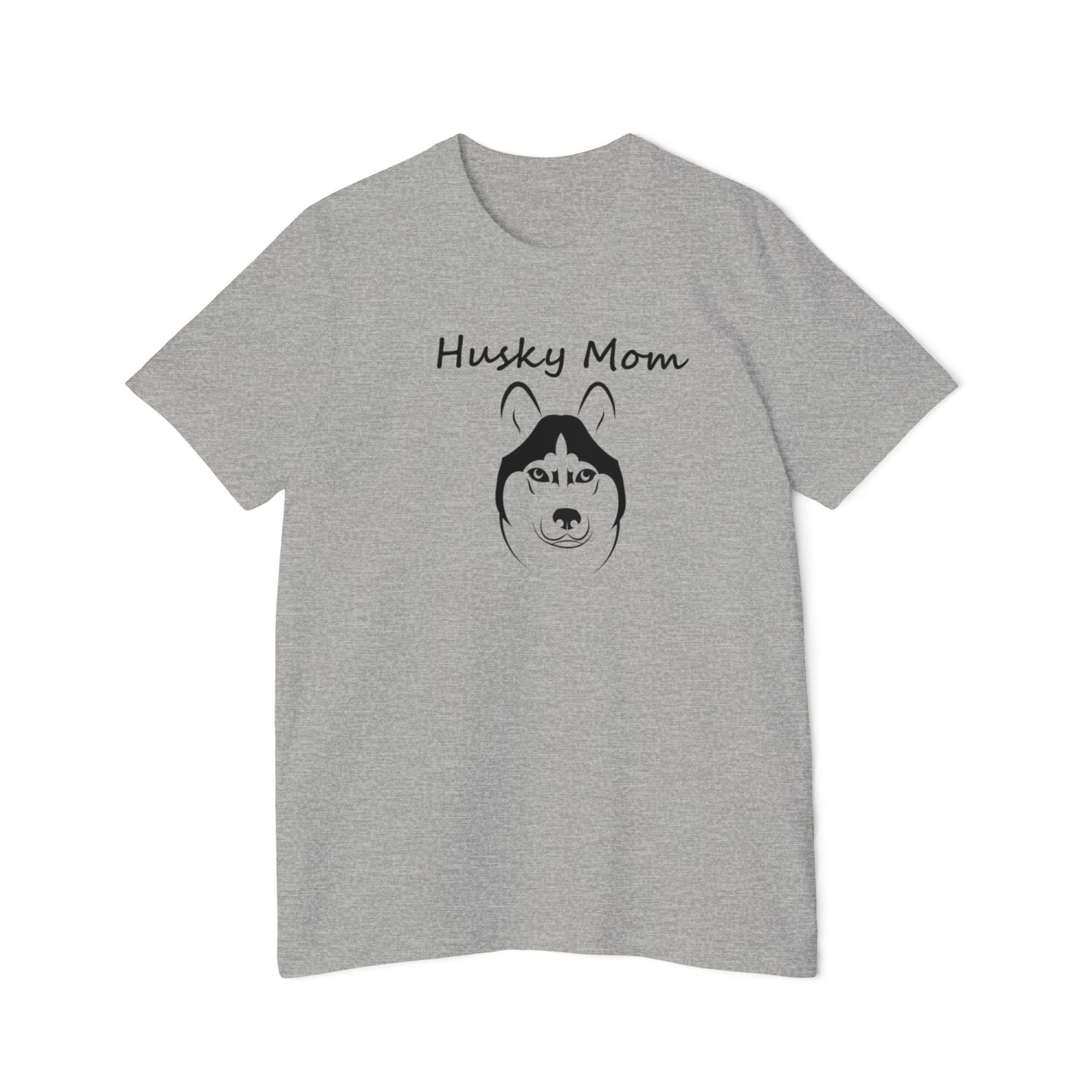 Husky Dog Mom T-shirt - Bella Canvas 3001U Women&