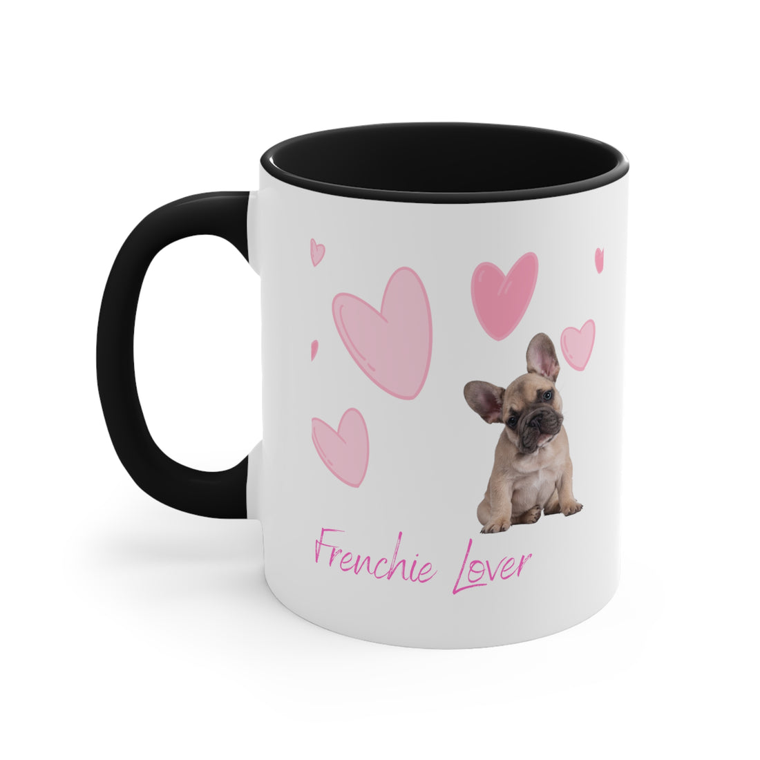 Custom Frenchie Mug Classic Ceramic Coffee Mug, 11oz Multi Colors for Dog Lover Gifts Special Dog Gifts Holiday Gifts Printify