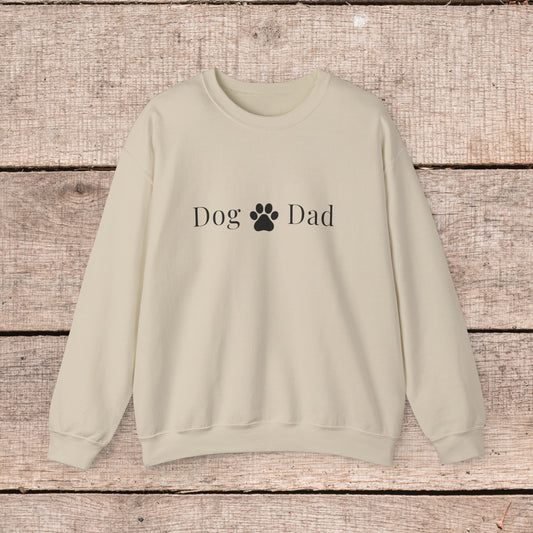 Dog Dad  Sweatshirt- Crewneck Sweatshirt, Dog Lover, Pet Owner Gifts, Holiday Gifts, christmas sweater, holiday shirt