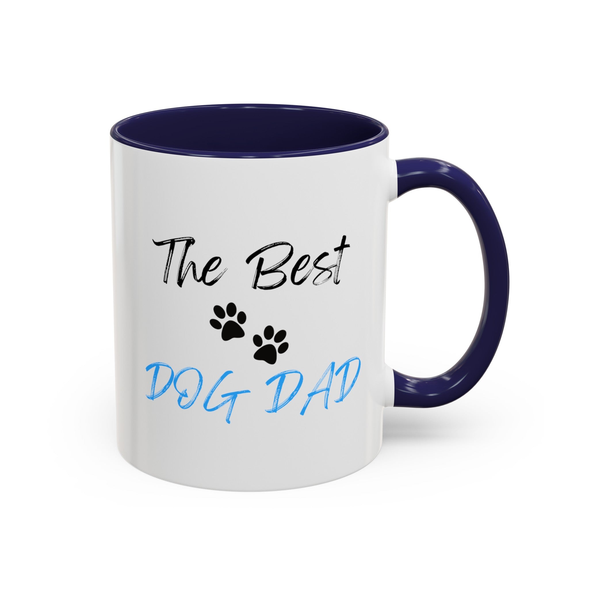 The Best Dog Dad Classic Coffee Mug, Gift for Him, Fathers Day, Fun Gift for Dad, Coffee Lover, Dog Lover Mug