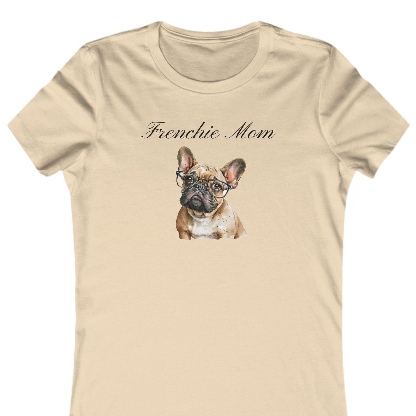 Custom Mom Frenchie Dog with Glasses Women&