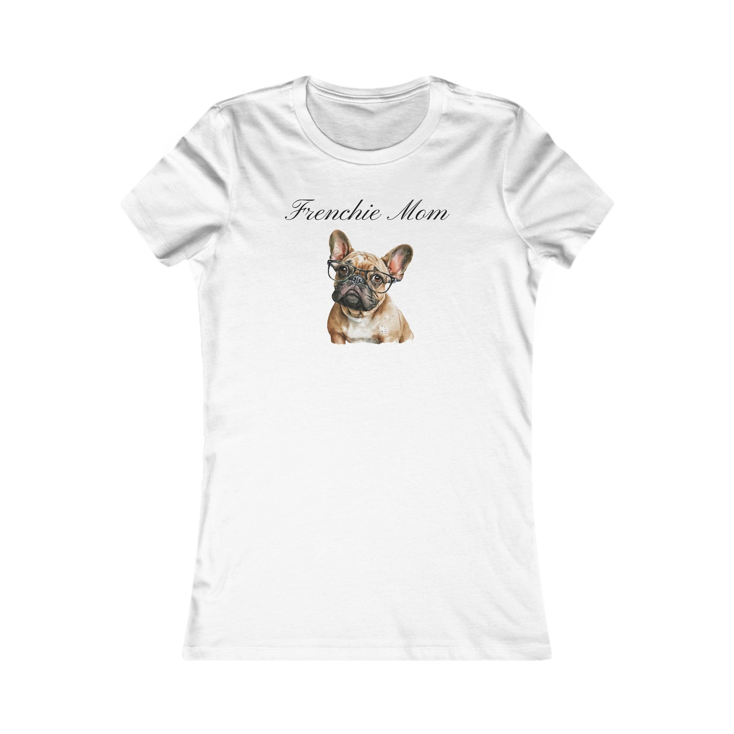 Custom Mom Frenchie Dog with Glasses Women&