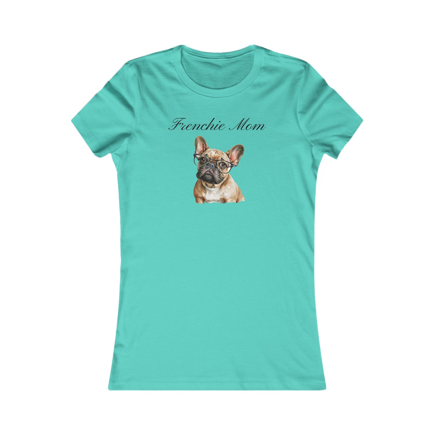 Custom Mom Frenchie Dog with Glasses Women&