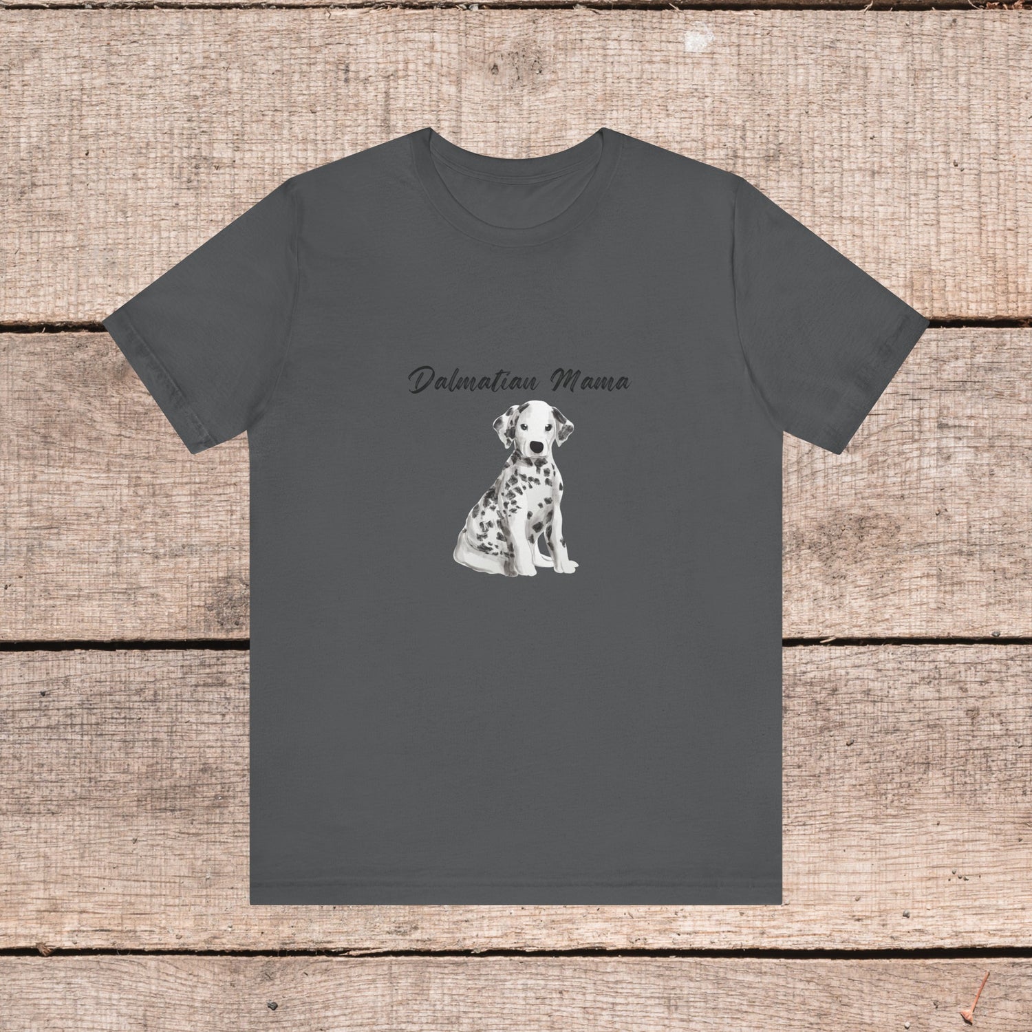 Dalmatian Dog Lover T-shirt on Comfy Bella+Canvas Style Women&