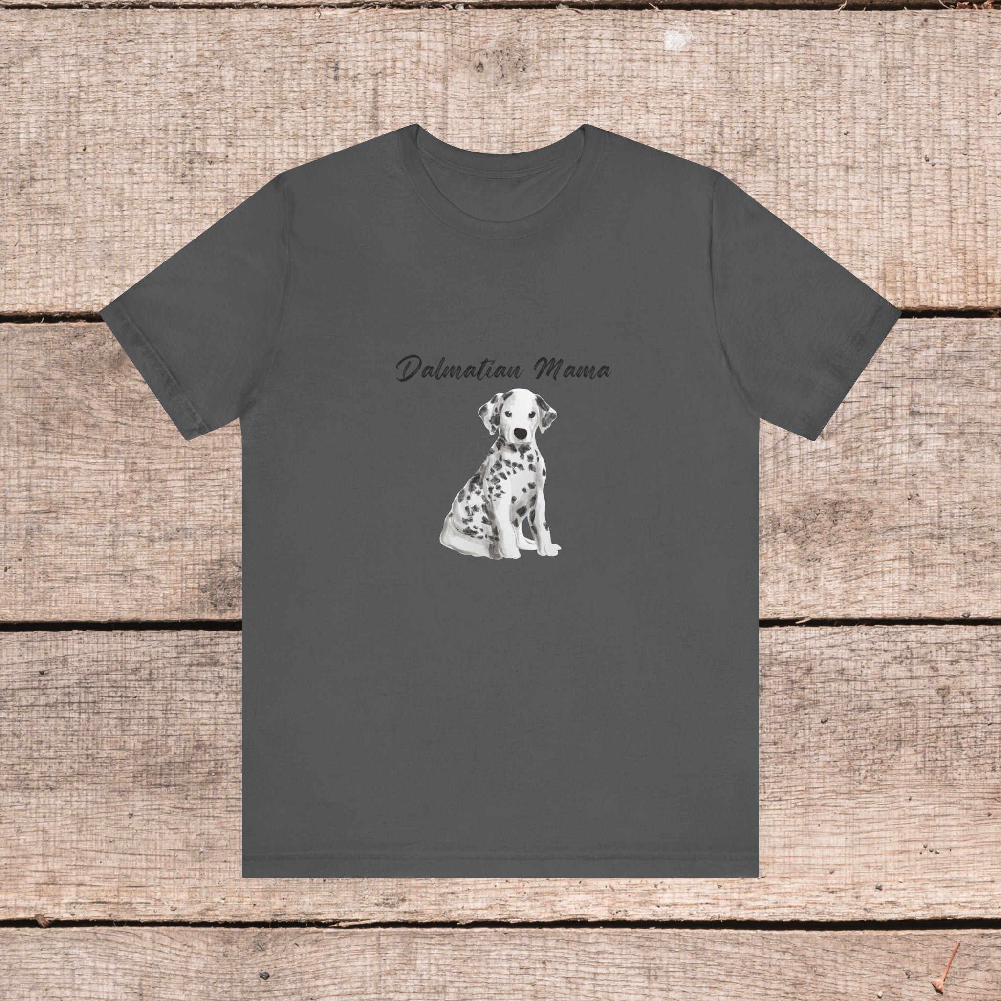 Dalmatian Dog Lover T-shirt on Comfy Bella+Canvas Style Women&