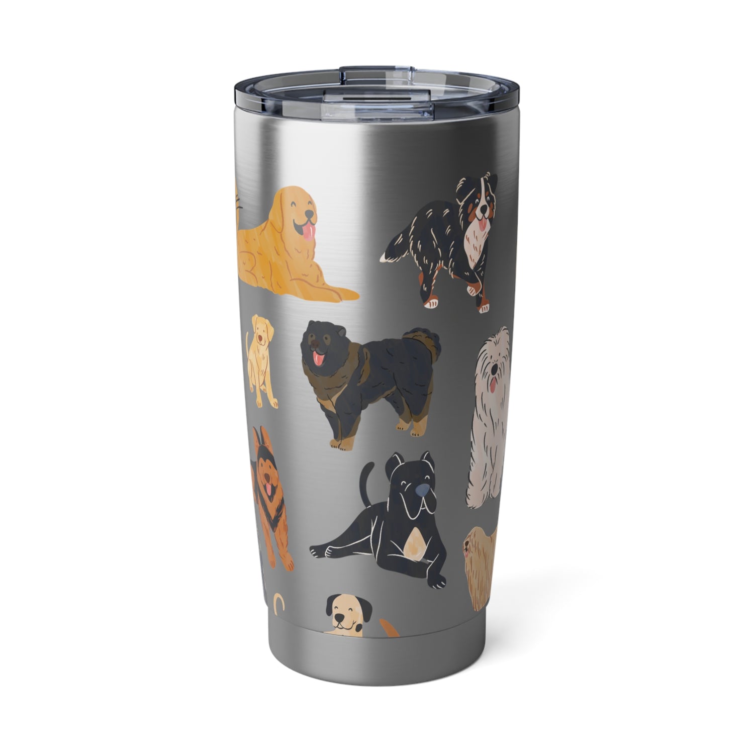 Special Magnolia Pet Dog Mug on Stainless Steel Tumbler 20oz for Dog Mom, Pet Owners, Dog Lover Gifts, Fun Dog Gift