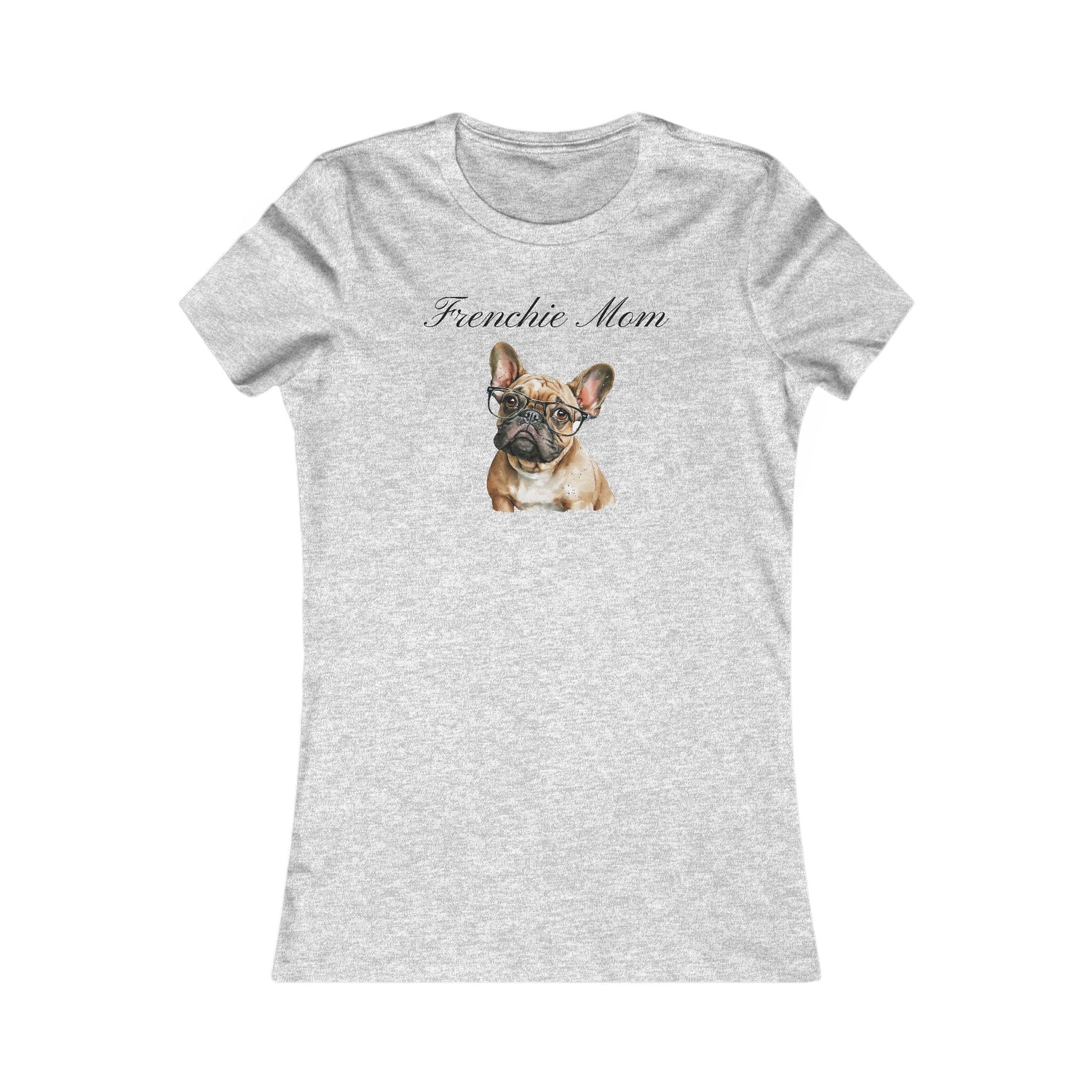 Custom Mom Frenchie Dog with Glasses Women&