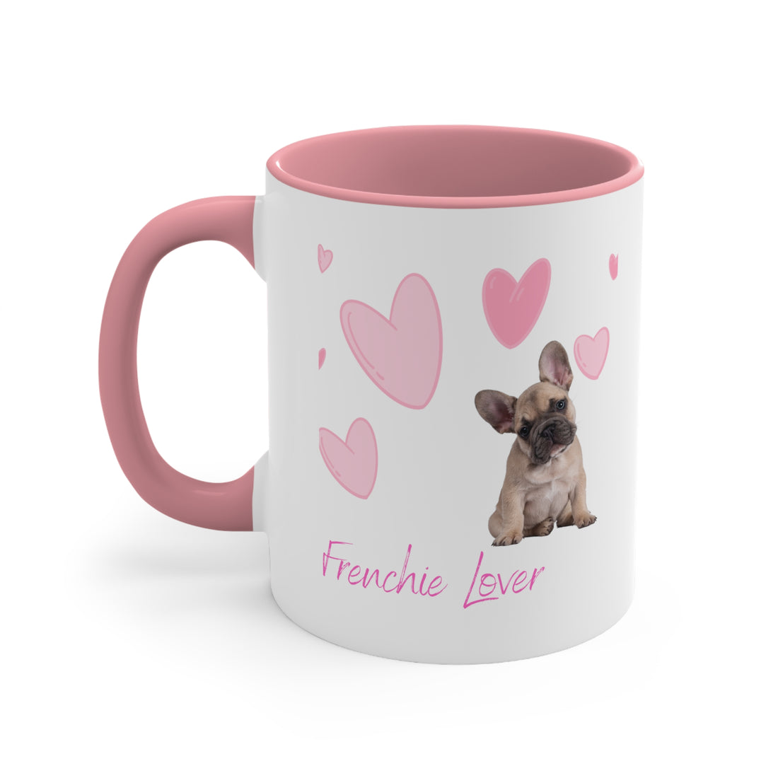 Custom Frenchie Mug Classic Ceramic Coffee Mug, 11oz Multi Colors for Dog Lover Gifts Special Dog Gifts Holiday Gifts Printify