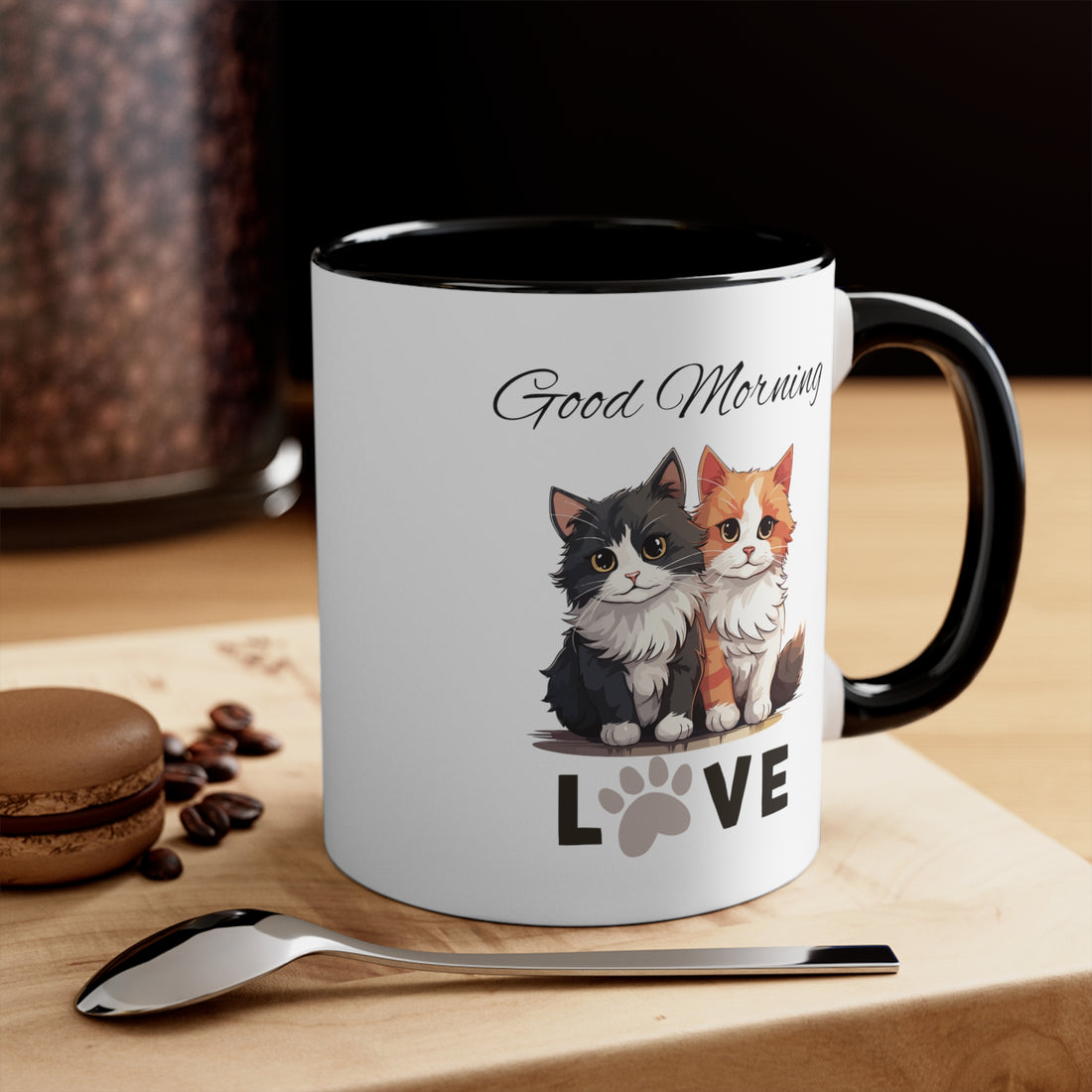 Kitty Love Custom Coffee Mug 11oz