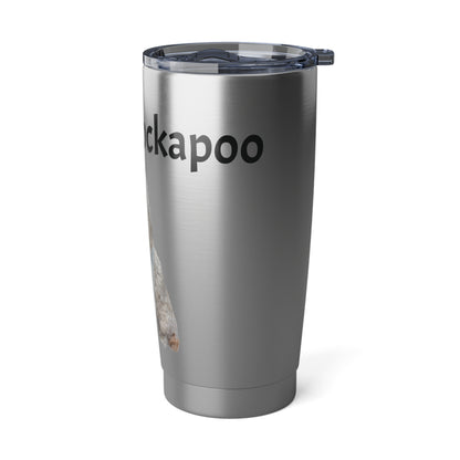 Personalize Your 20oz Stainless Steel Dog Tumbler - Featuring Your Furry Friend | Perfect Gift for Dog Moms &amp; Pet Lovers