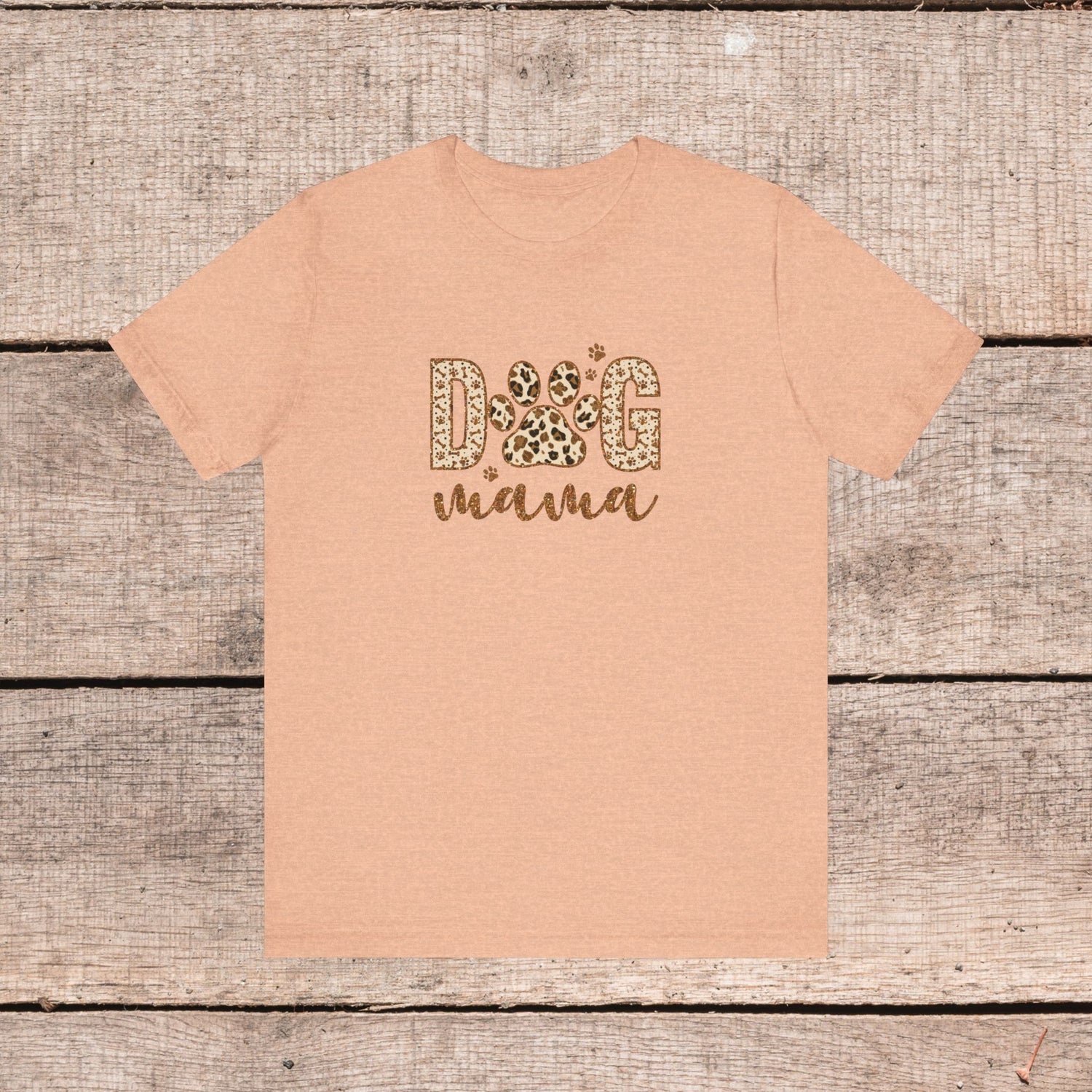 Dog Mama Short Sleeve Tee, Gift for Her, Bella Canvas, Dog Mom Shirt, Dog Lover Gift, Birthday Gift, Dog Mom Gift, Pet Owner