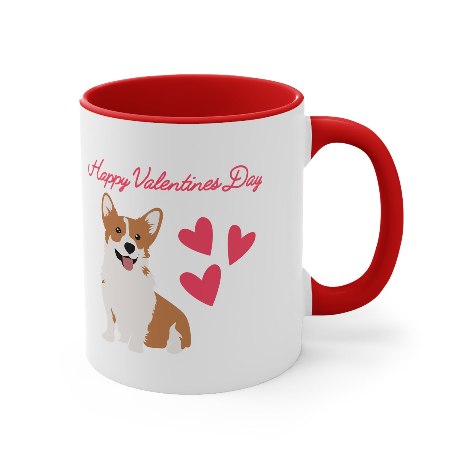 Cute Corgi  Valentines Day Coffee Mug