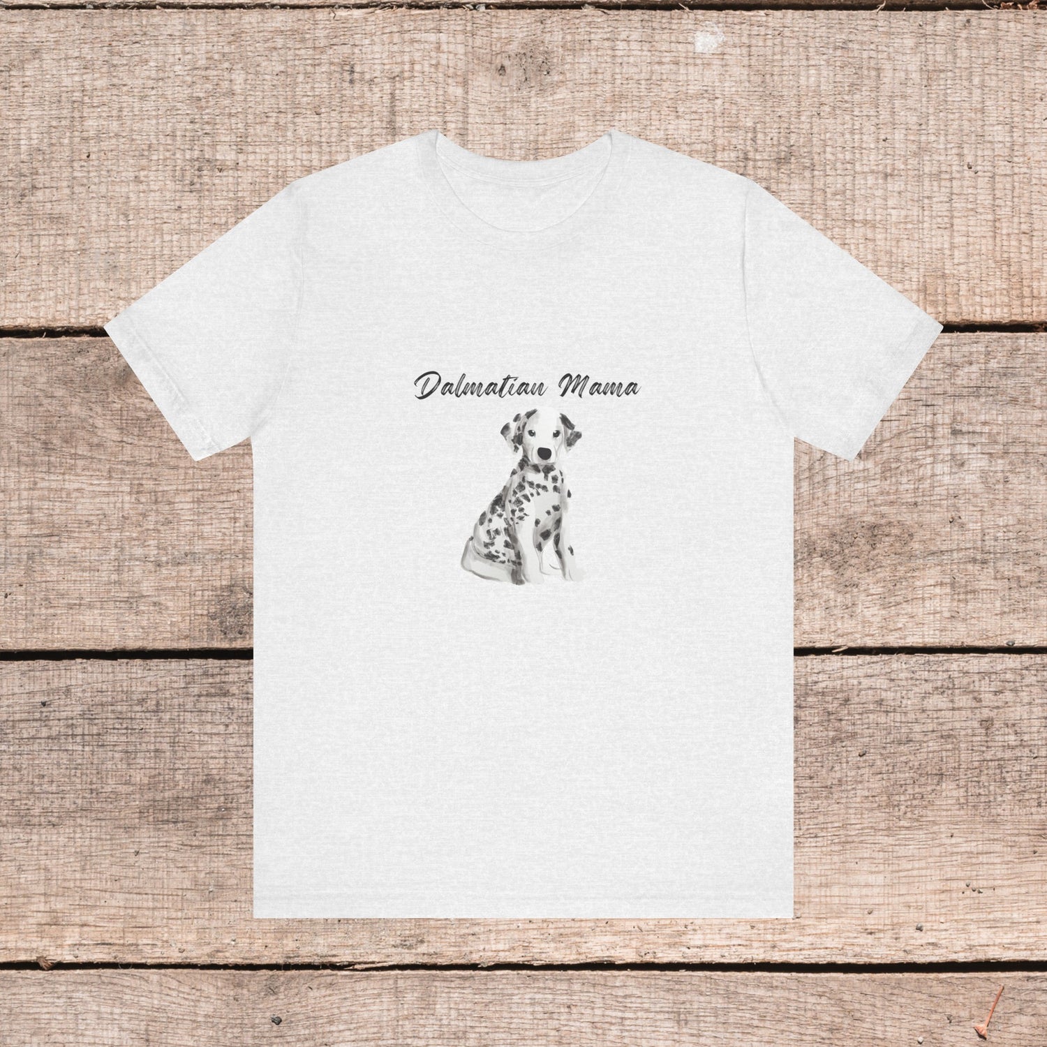 Dalmatian Dog Lover T-shirt on Comfy Bella+Canvas Style Women&