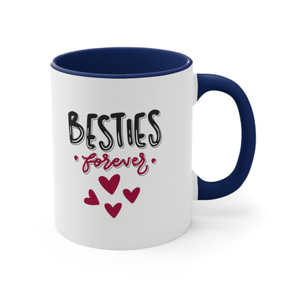 Besties Forever Custom Coffee Mug 11oz Gifts for Best Friends