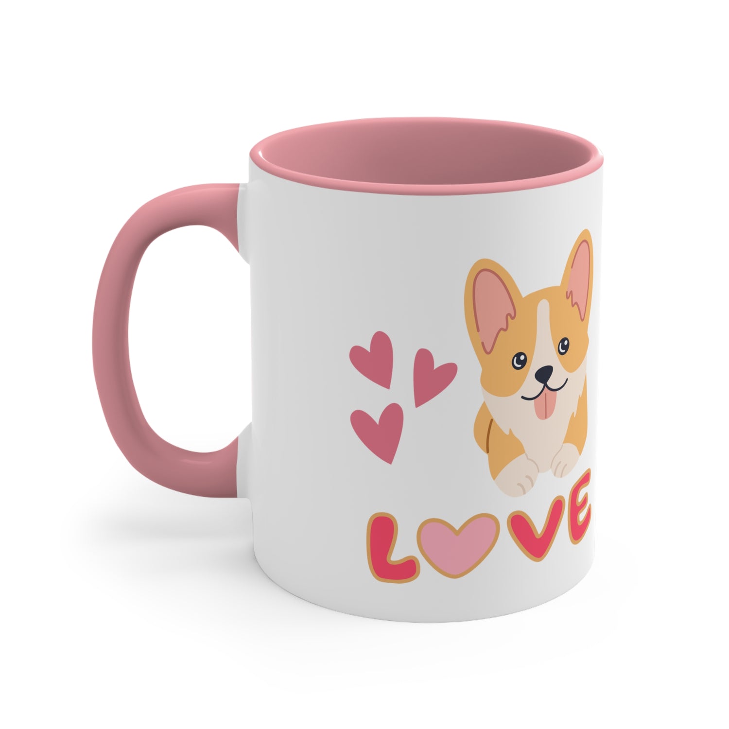 Valentines Love Corgi Coffee Mug