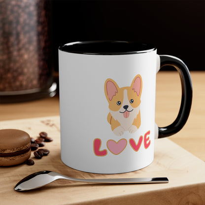 Love from Corgi Coffee Mug