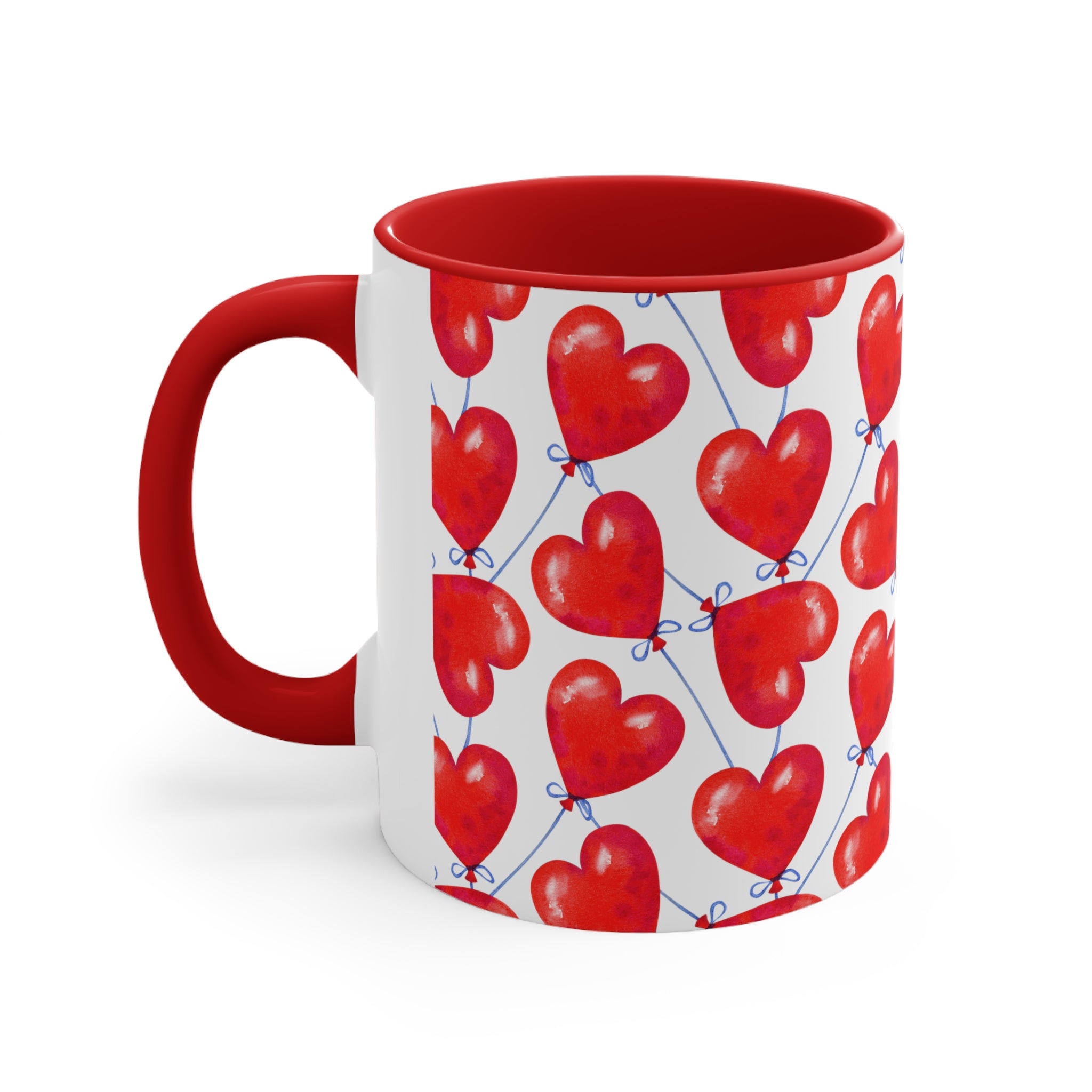 Happy Hearts Custom Coffee Mug 11oz