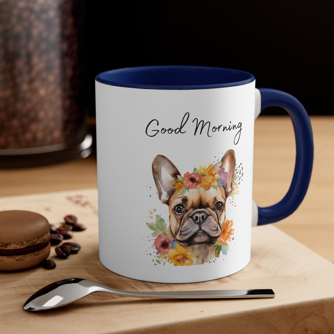 Custom Pug Coffee Mug, 11oz Multi Colors Classic Style Dog Lover Gifts Special Dog Gifts Holiday Gifts Printify