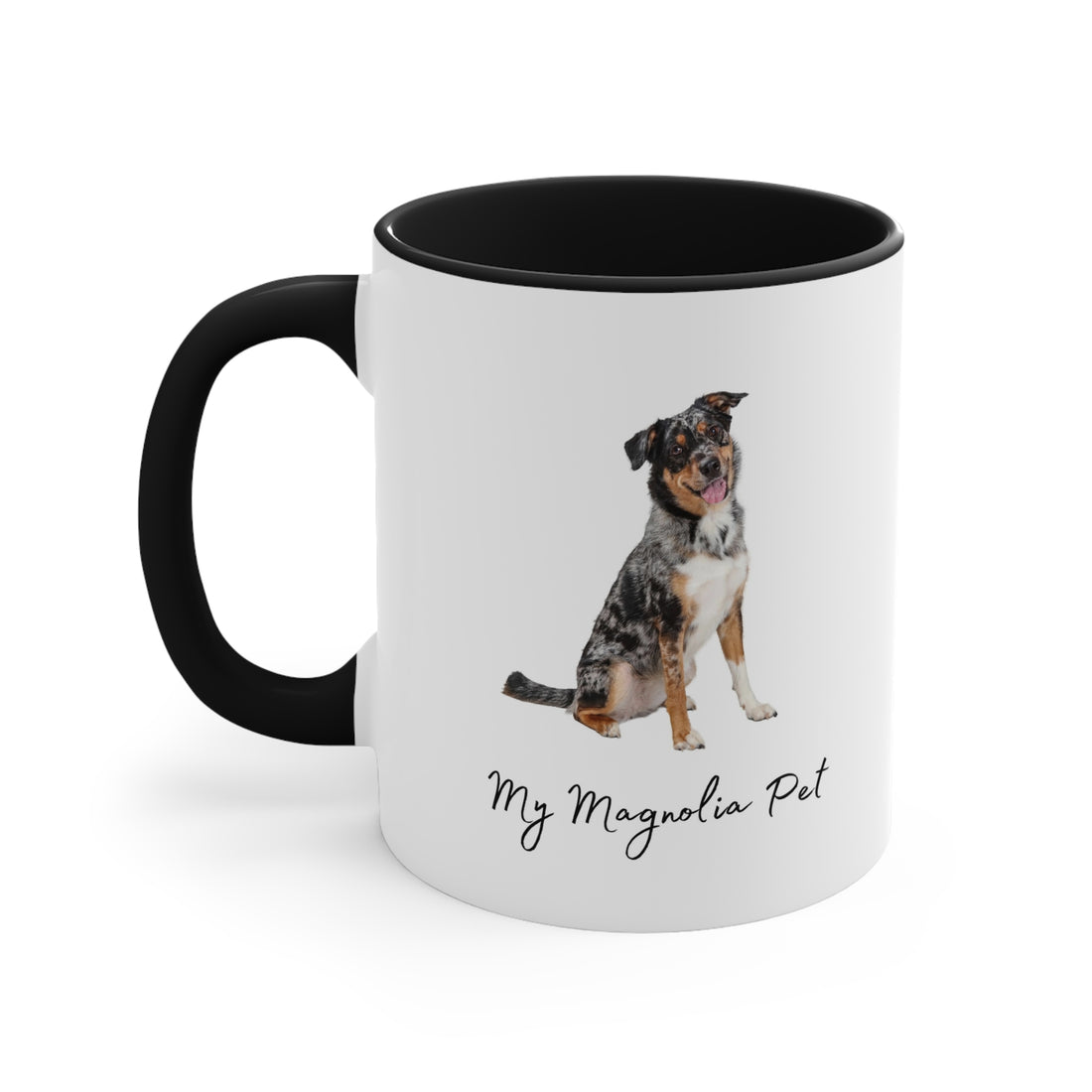 Magnolia Pet Coffee Mug, 11oz Multi Colors Classic Style Dog Lover Gifts Special Dog Gifts Holiday Gifts Printify