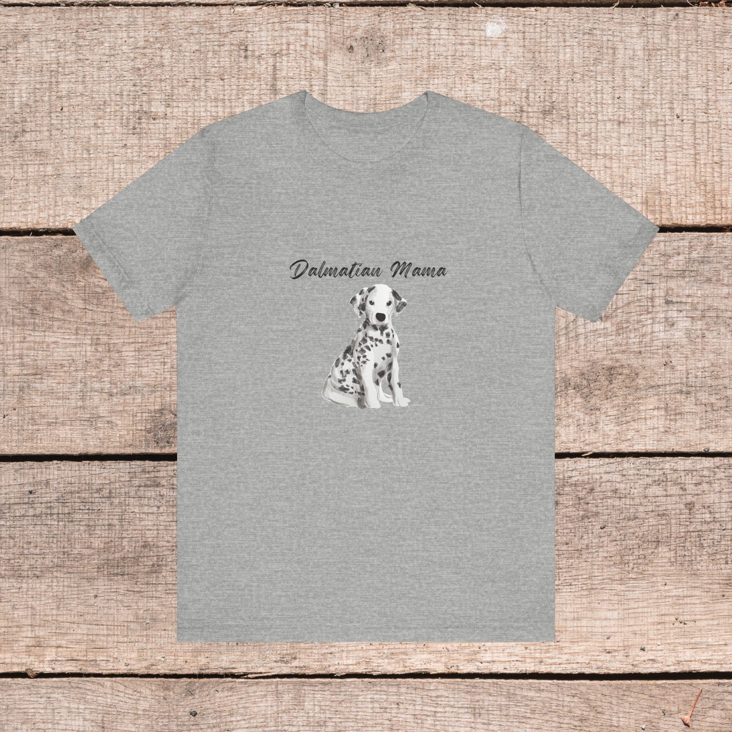 Dalmatian Dog Lover T-shirt on Comfy Bella+Canvas Style Women&