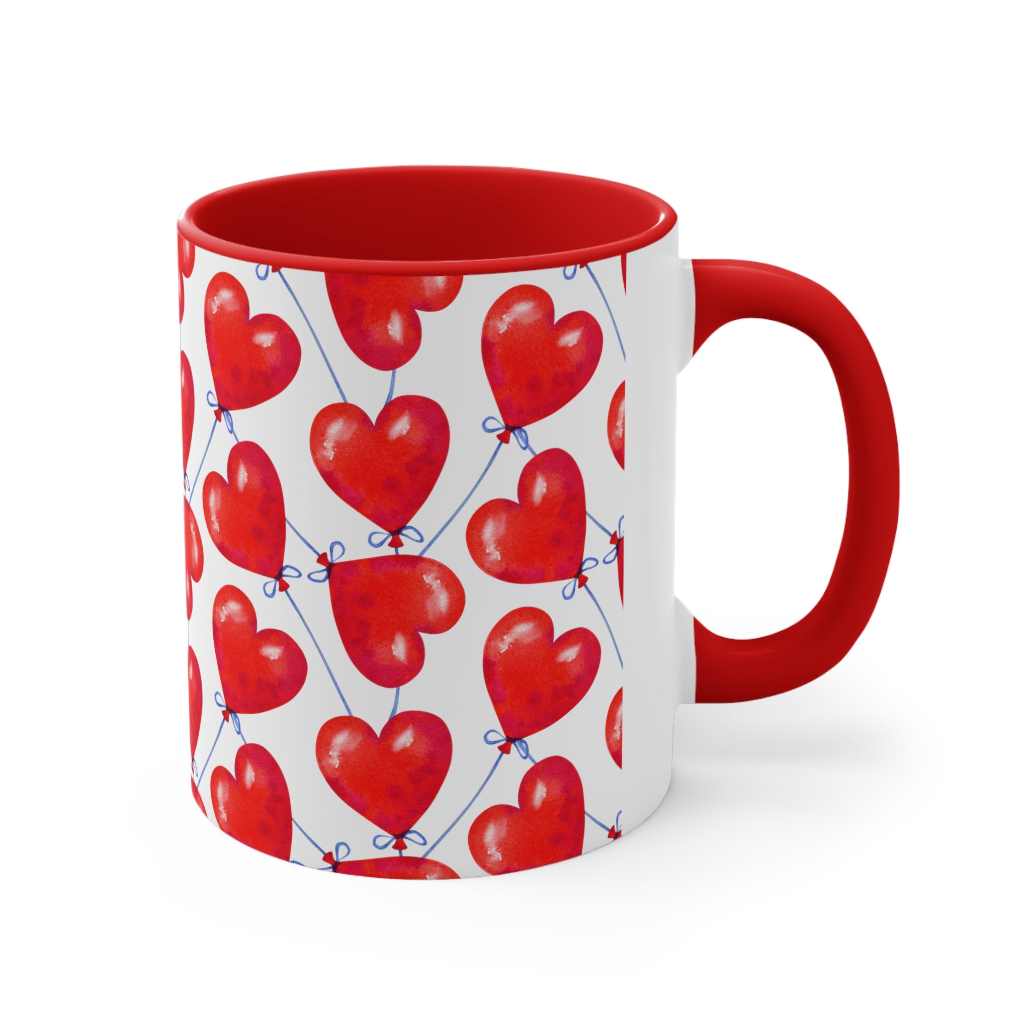 Happy Hearts Custom Coffee Mug 11oz