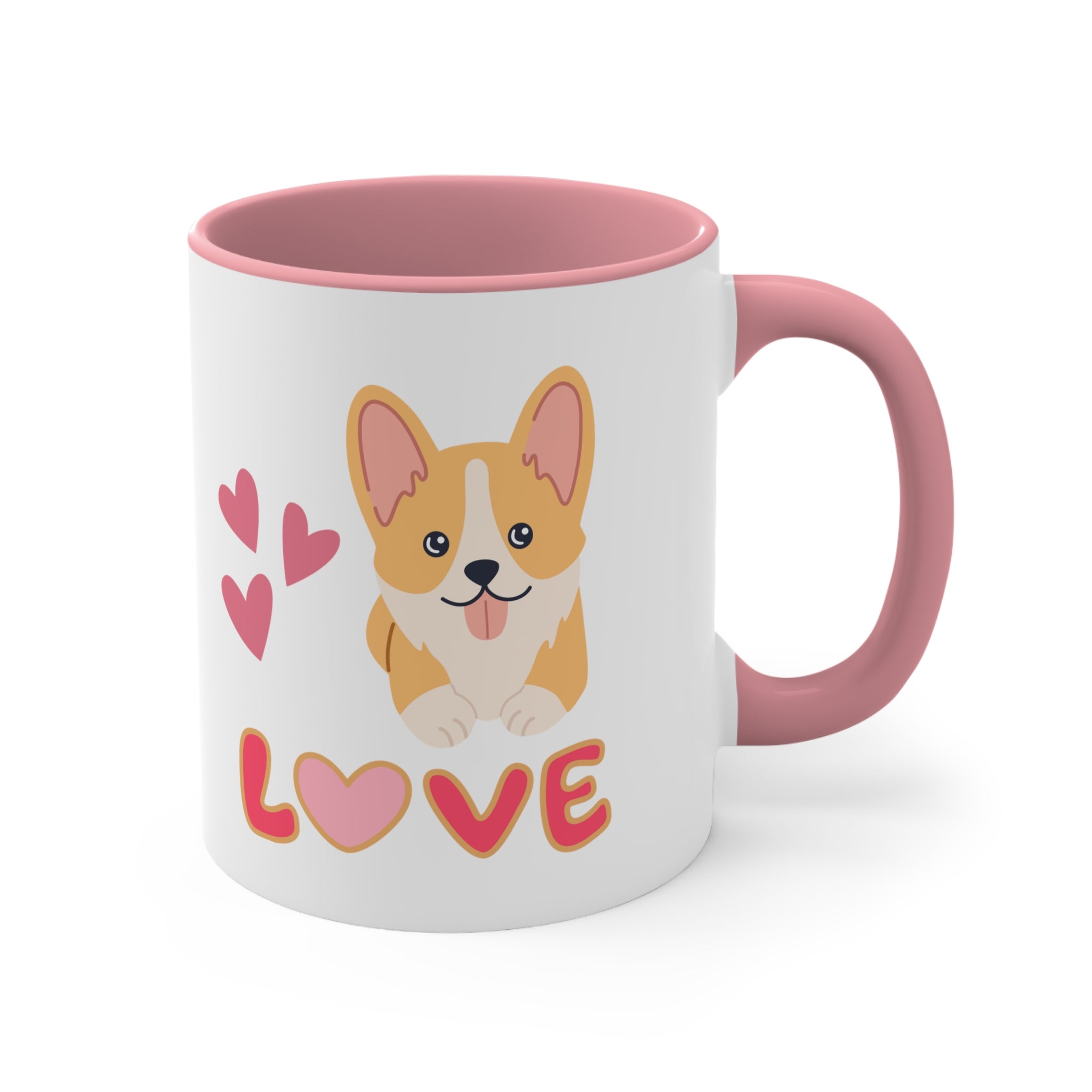 Valentines Love Corgi Coffee Mug