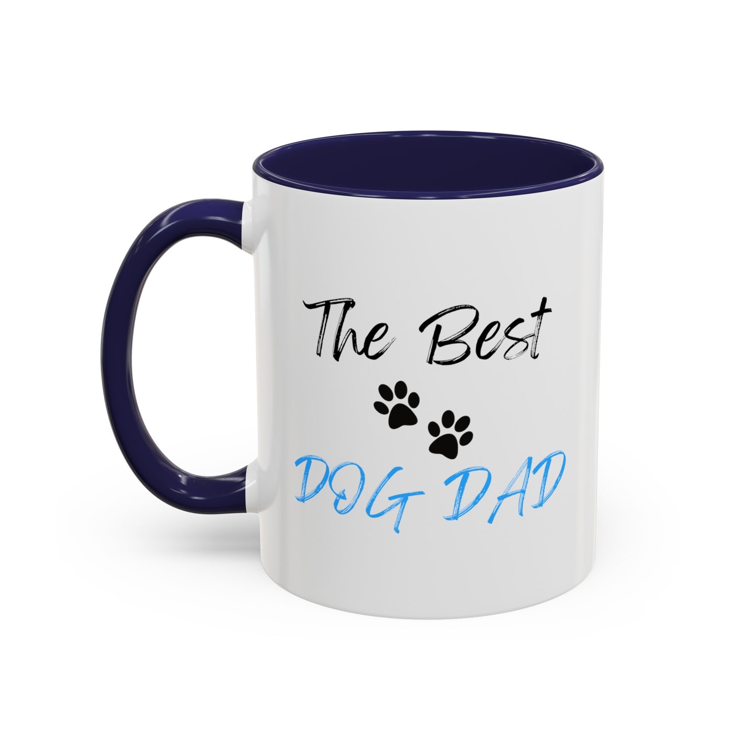 The Best Dog Dad Classic Coffee Mug, Gift for Him, Fathers Day, Fun Gift for Dad, Coffee Lover, Dog Lover Mug