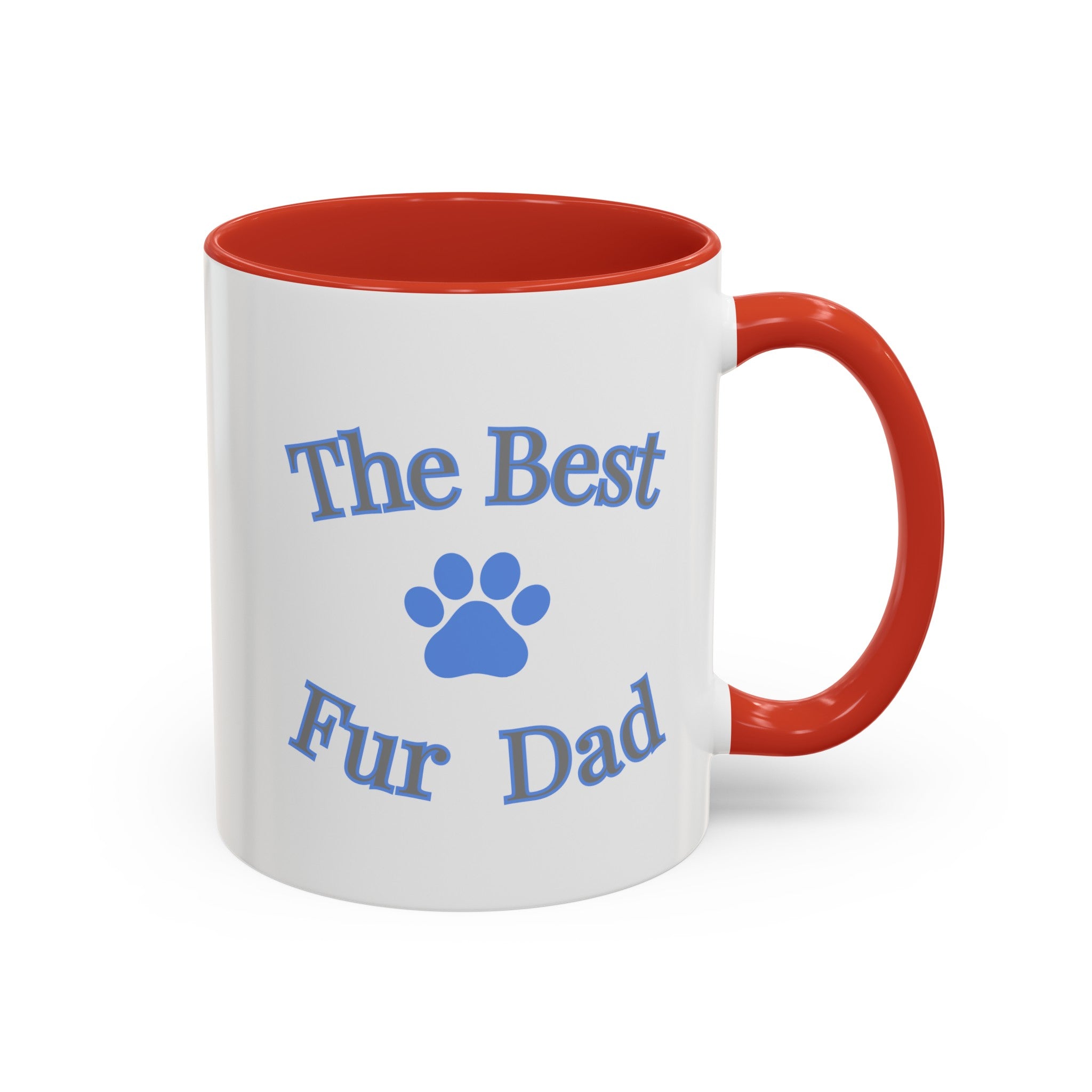 The Best Fur Dad Classic Coffee Mug, Gift for Him, Fathers Day, Fun Gift for Dad, Coffee Lover, Dog Lover Mug