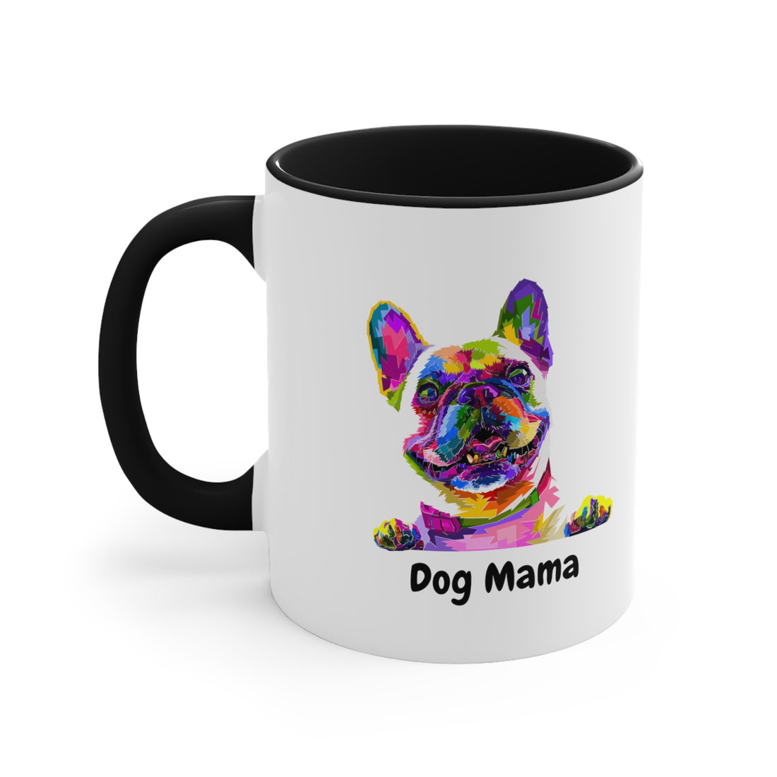 Custom Frenchie Mug Ceramic Coffee Mug, 11oz Multi Colors