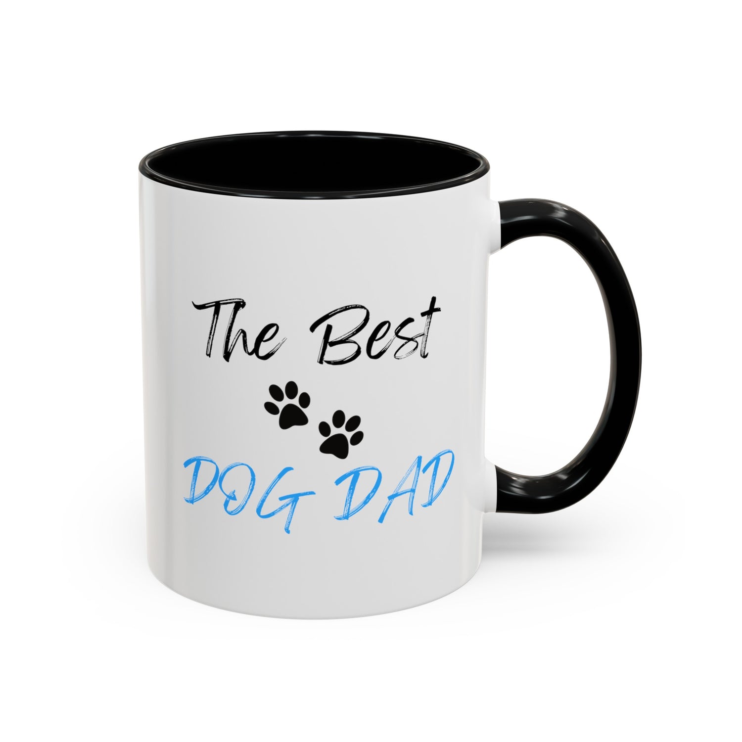 The Best Dog Dad Classic Coffee Mug, Gift for Him, Fathers Day, Fun Gift for Dad, Coffee Lover, Dog Lover Mug