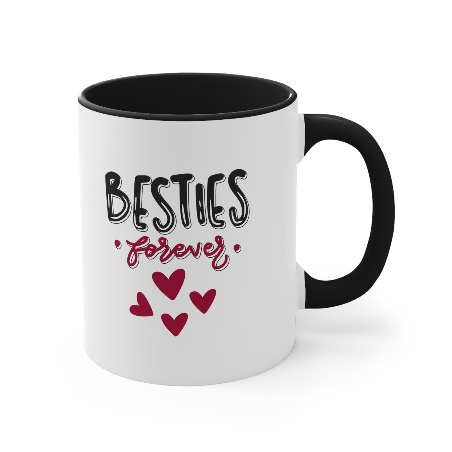 Besties Forever Custom Coffee Mug 11oz Gifts for Best Friends