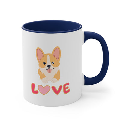 Love from Corgi Coffee Mug