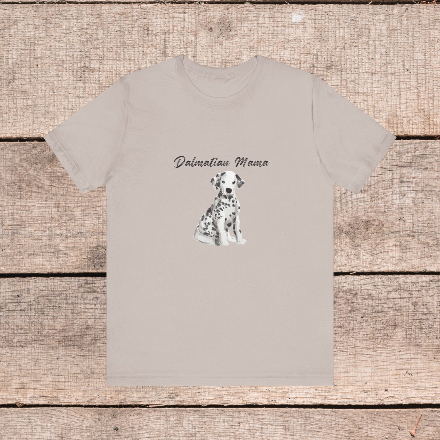 Dalmatian Dog Lover T-shirt on Comfy Bella+Canvas Style Women&