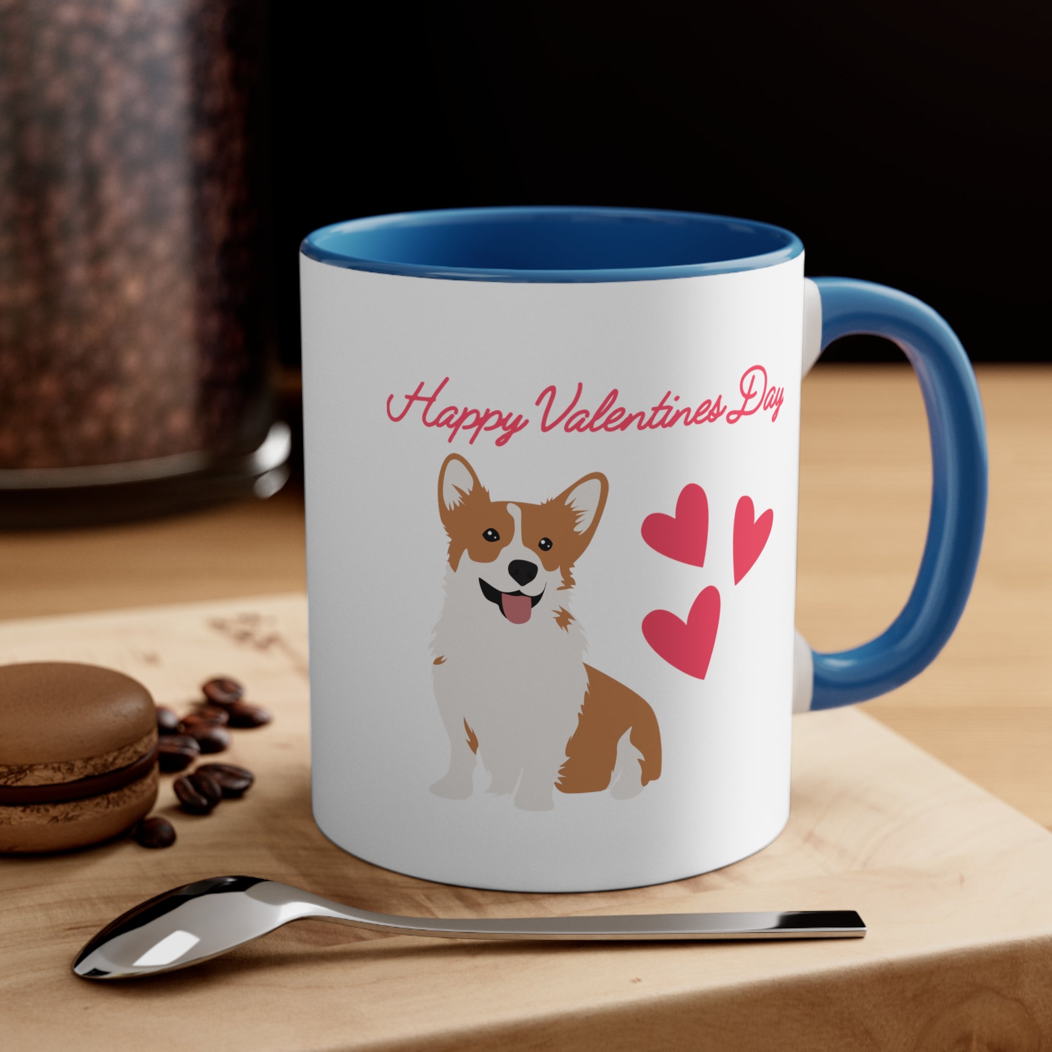 Cute Corgi  Valentines Day Coffee Mug