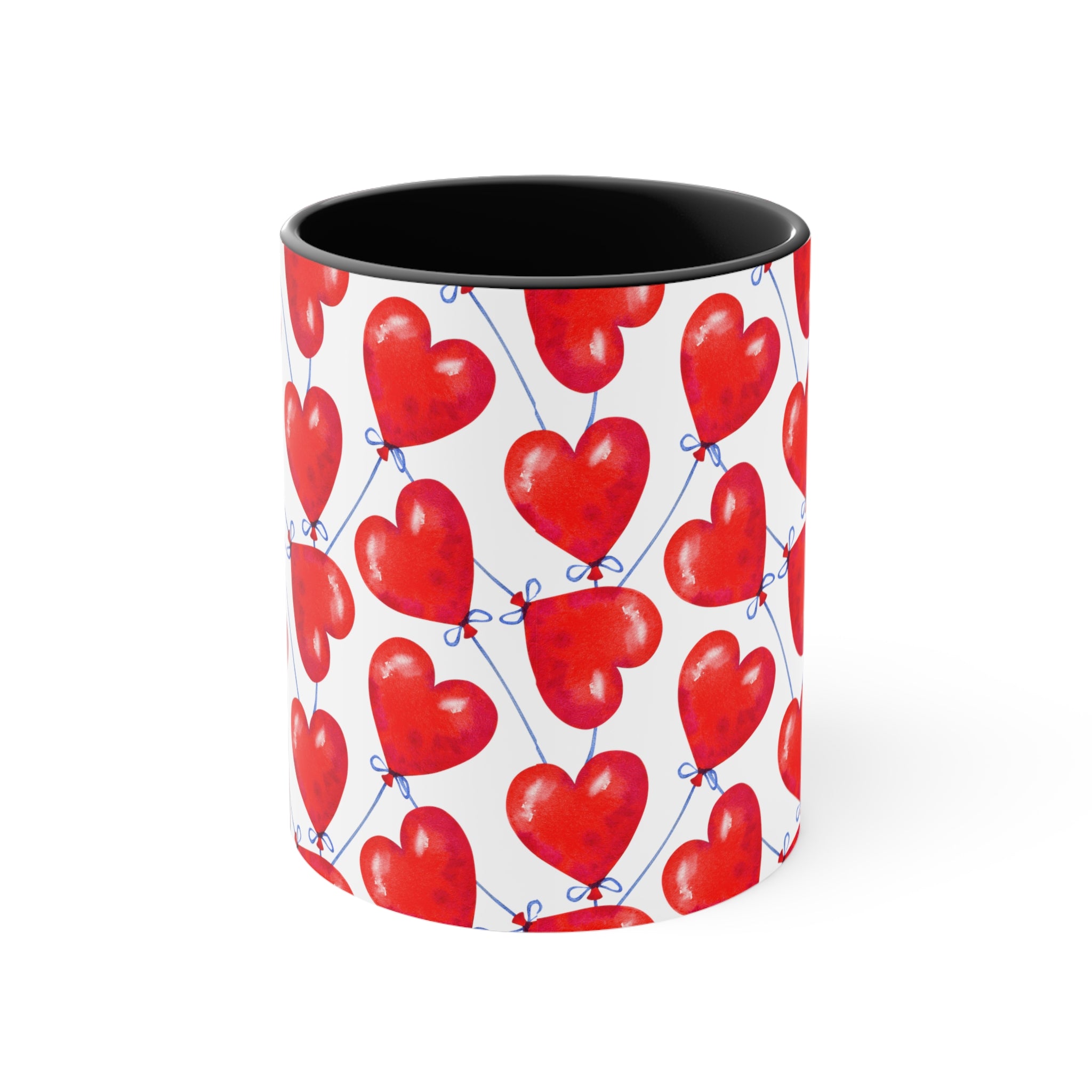 Happy Hearts Custom Coffee Mug 11oz