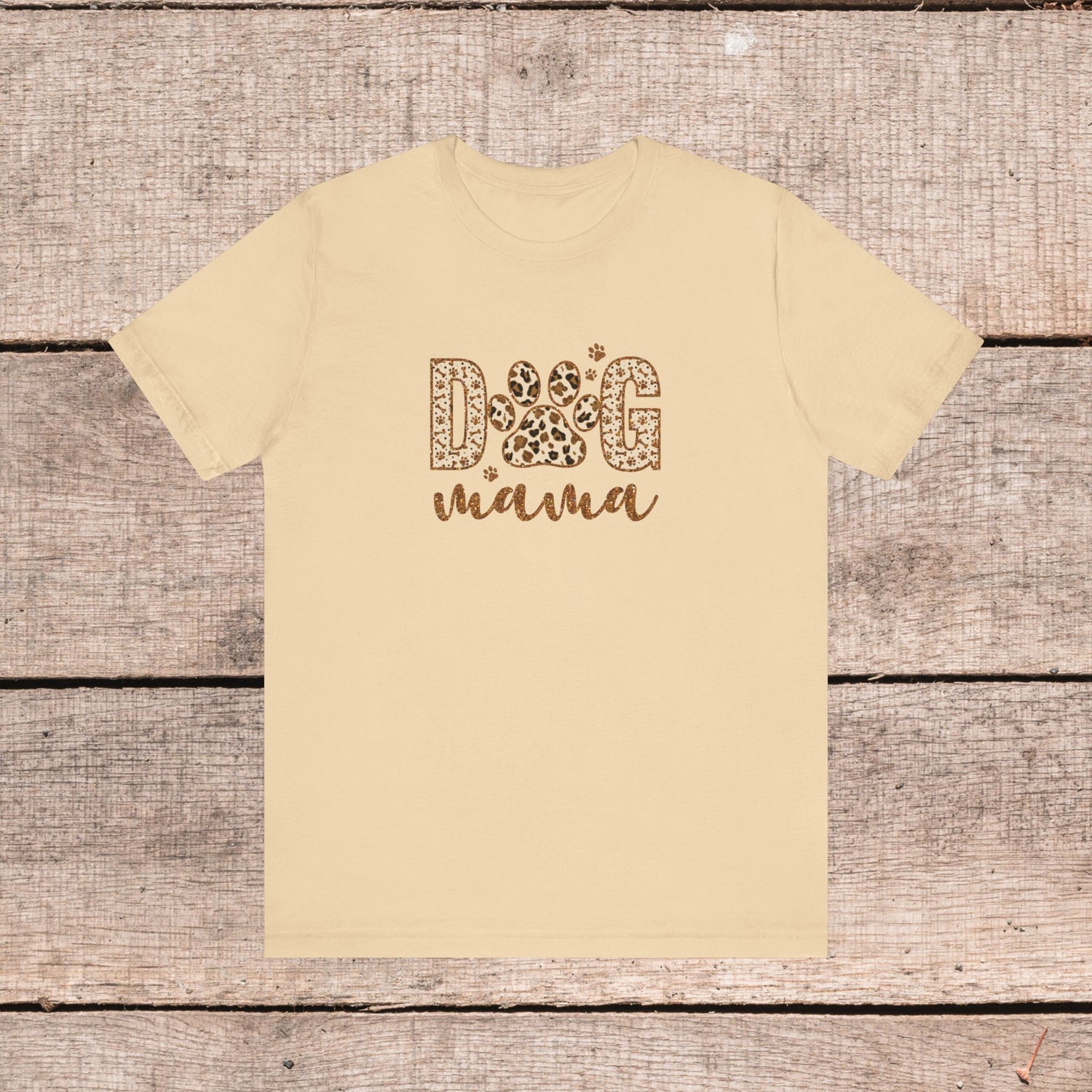 Dog Mama Short Sleeve Tee, Gift for Her, Bella Canvas, Dog Mom Shirt, Dog Lover Gift, Birthday Gift, Dog Mom Gift, Pet Owner