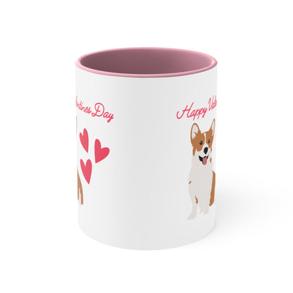 Cute Corgi  Valentines Day Coffee Mug