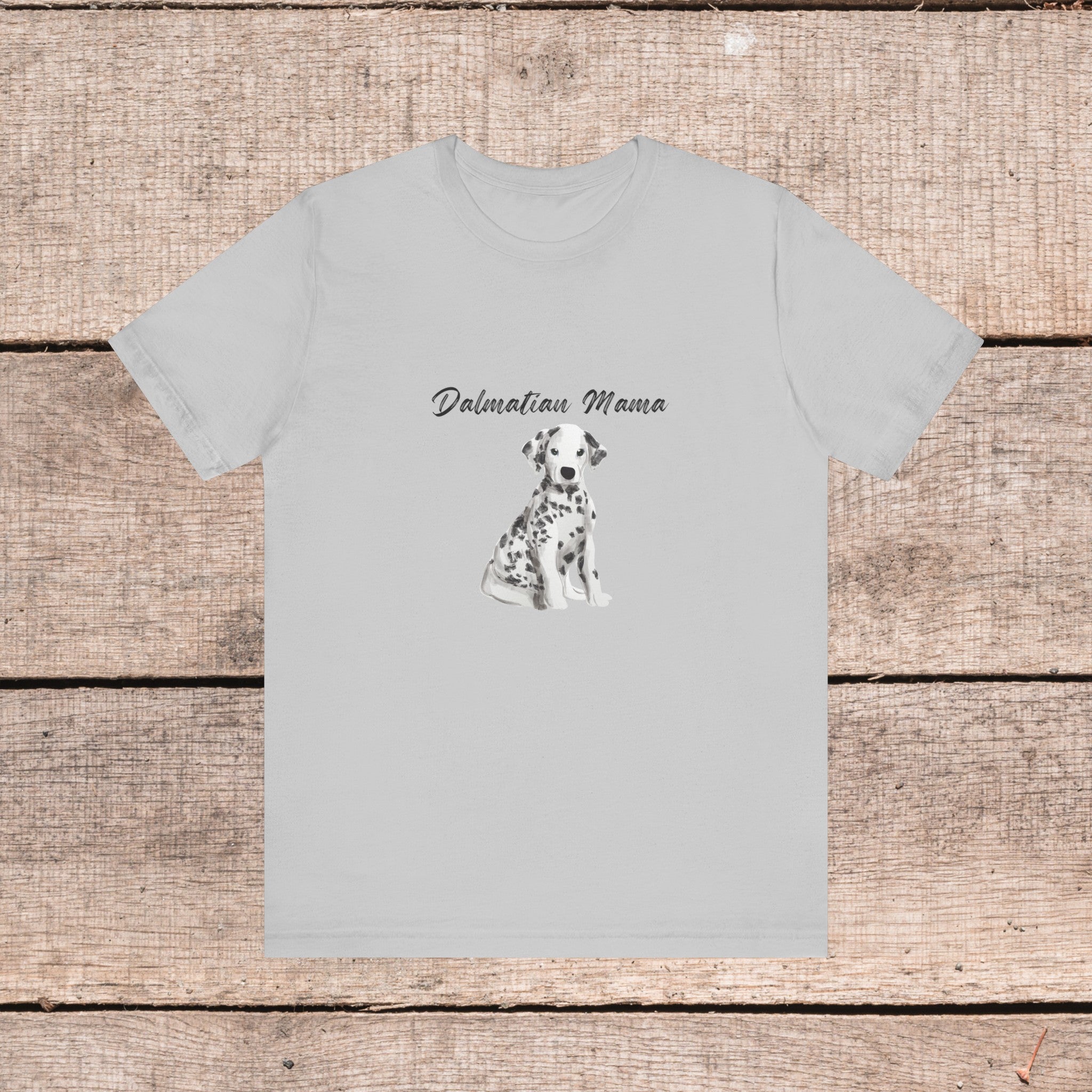 Dalmatian Dog Lover T-shirt on Comfy Bella+Canvas Style Women&